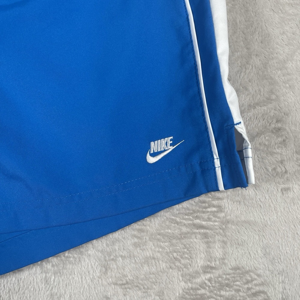 NIKE FIT DRY Blue Womens‎ L (12-14) Stretch Waist Pocket Running Shorts - Picture 6 of 8